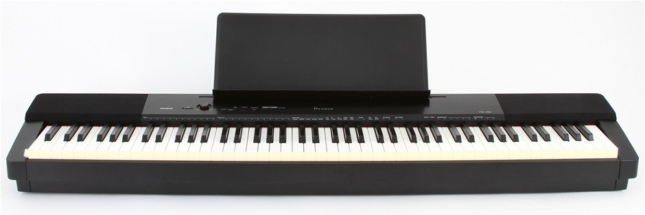 Buy Casio PX150 Black Digital Electronic Piano PX150BK Weighted 88 Keys ...