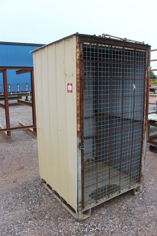 Portable Lock up Cage Auction (01325044700) Grays Australia