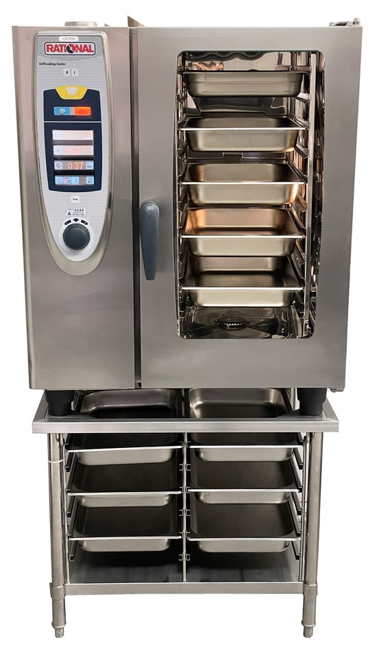 rational oven 10 tray