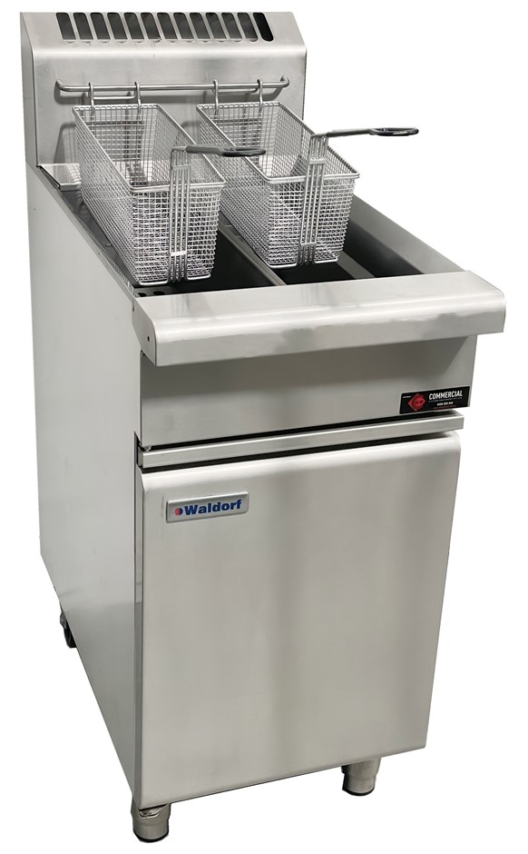 WALDORF GAS SPLIT PAN DEEP FRYER Auction (00115044921) Grays Australia