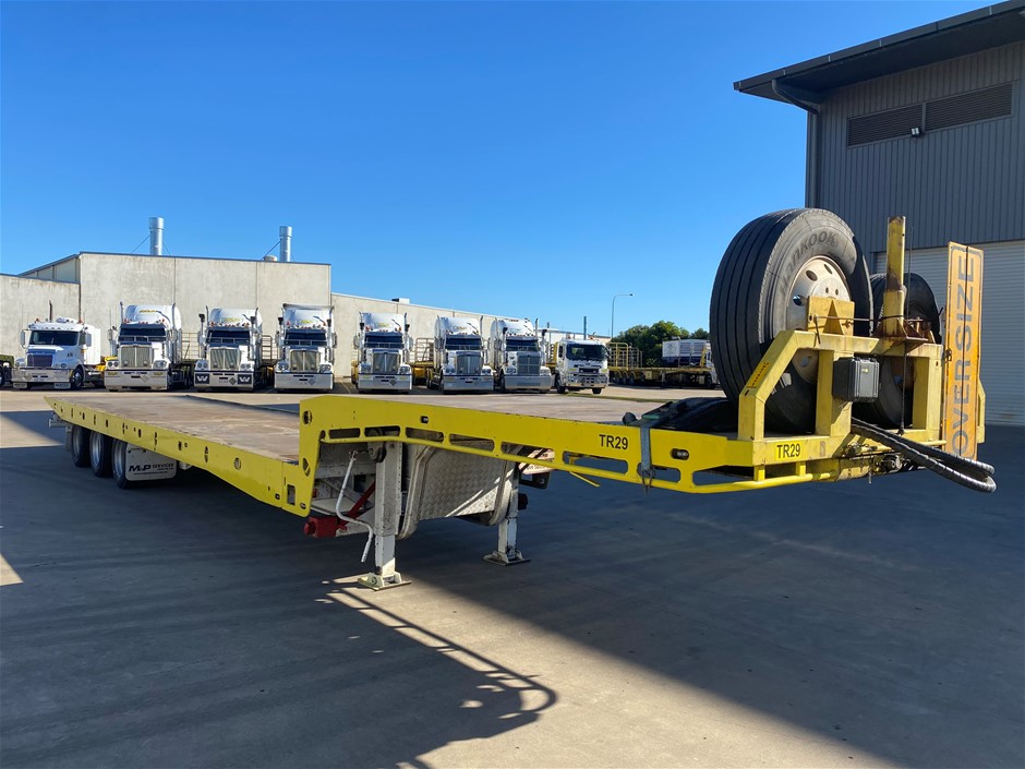 08 Jtb Triaxle Super Tilt Trailer Auction 0108 Grays Australia