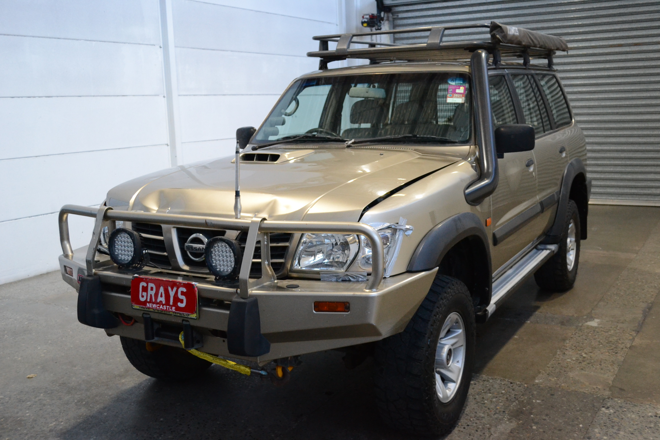 2003 Nissan Patrol ST (4x4) GU II Turbo Diesel Automatic Wagon Auction ...