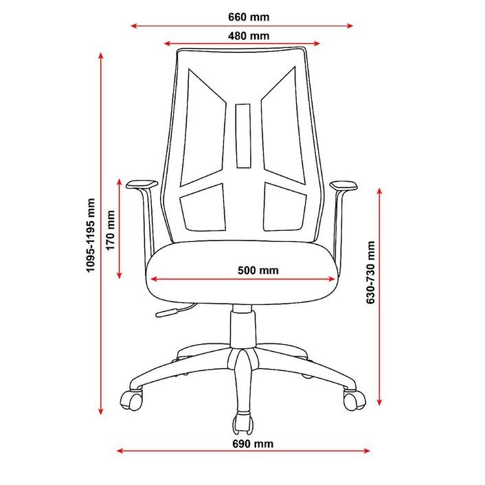 Doncaster ergonomic deals mesh chair