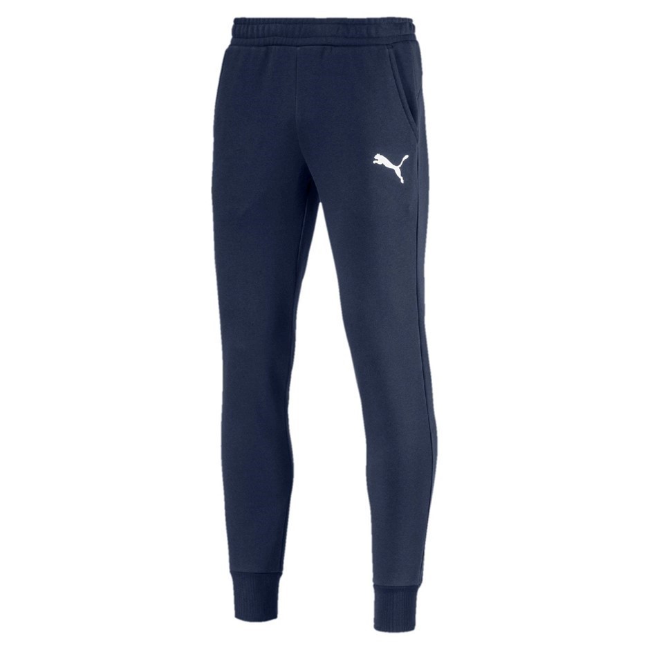 essentials logo men's pants puma