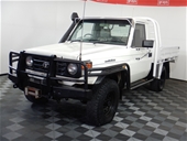 2002 Toyota Landcruiser (4x4)Turbo Diesel Manual Cab Chassis