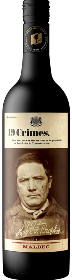 19 Crimes Malbec (6x 750mL).