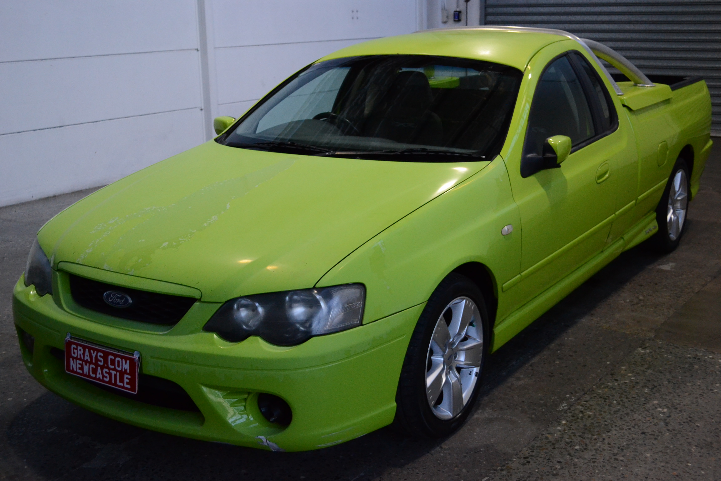 2007 Ford Falcon XR6 BF II Automatic Ute Toxic Green Auction (000110068733) Grays Australia