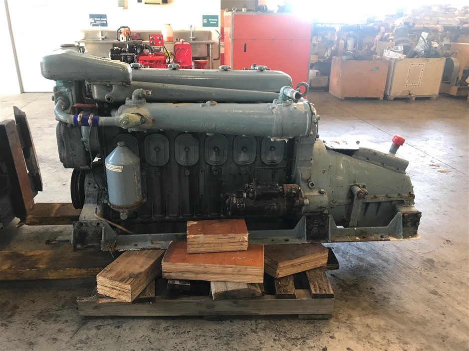 Detroit 671 Gray Marine Diesel Engine Auction (0003-7034588