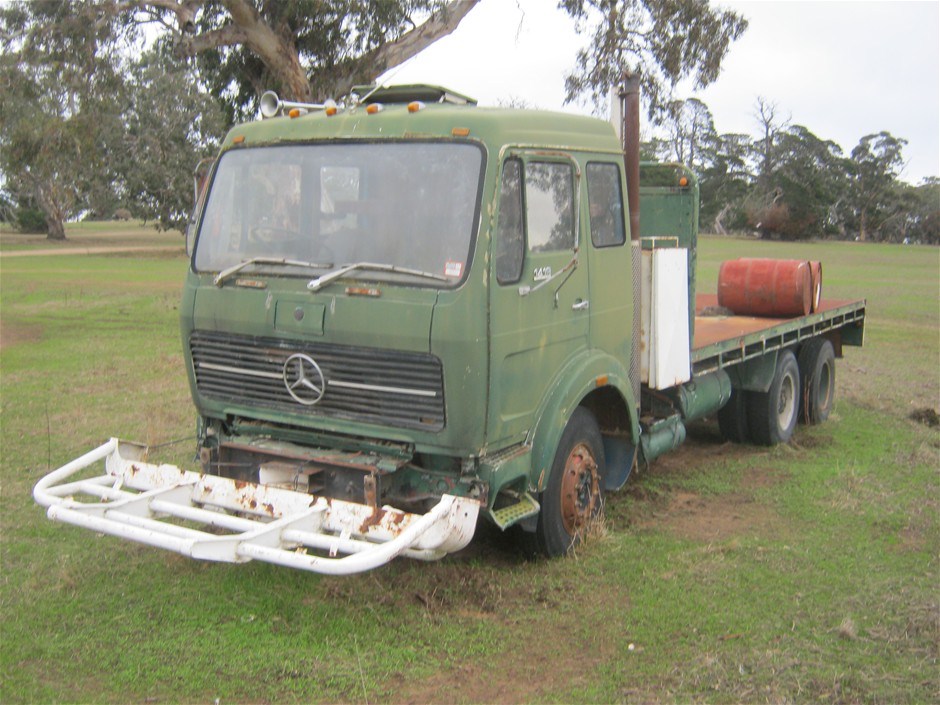 Tray Truck Mercedes Benz 1419 Auction 0098 Grays Australia