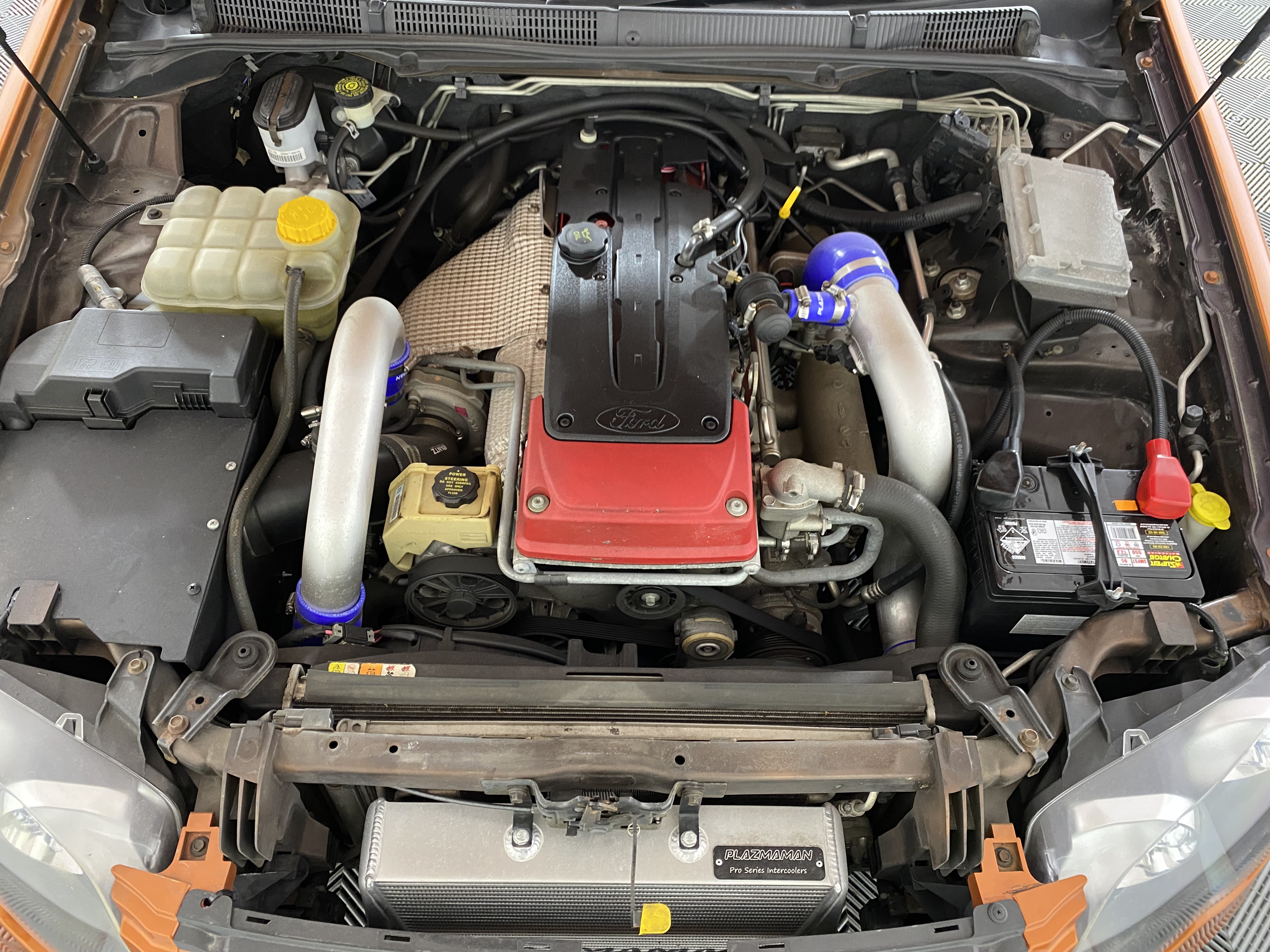 Ford Falcon FG FGX XR6 Turbo Side Intake Passenger Battery Relocation ...