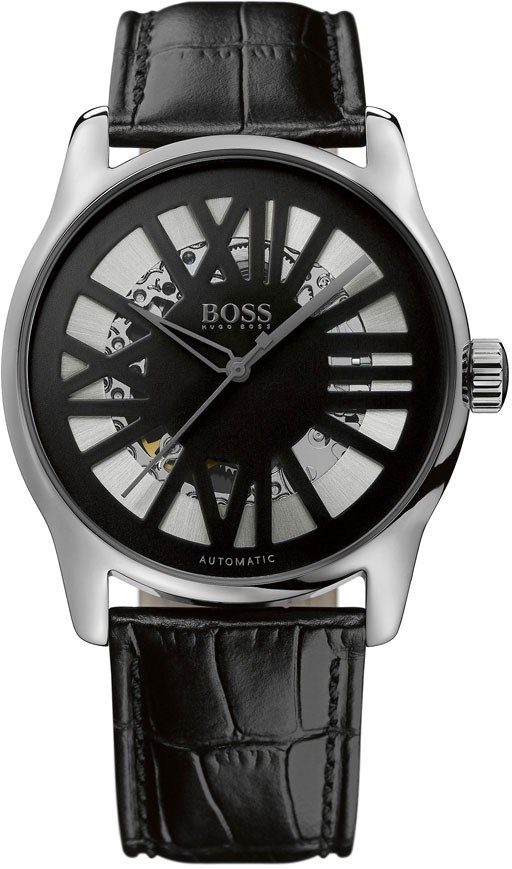 Hugo boss mechanical watch hot sale