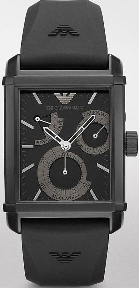 Men's Emporio Armani Large Square Automa