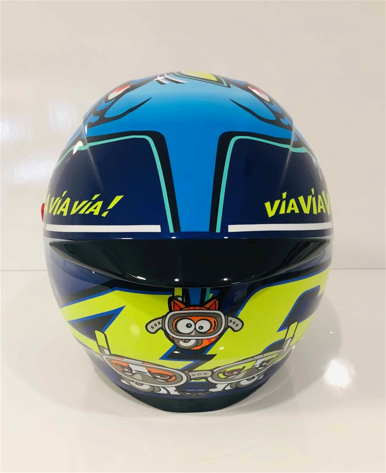 Valentino rossi shark sales helmet