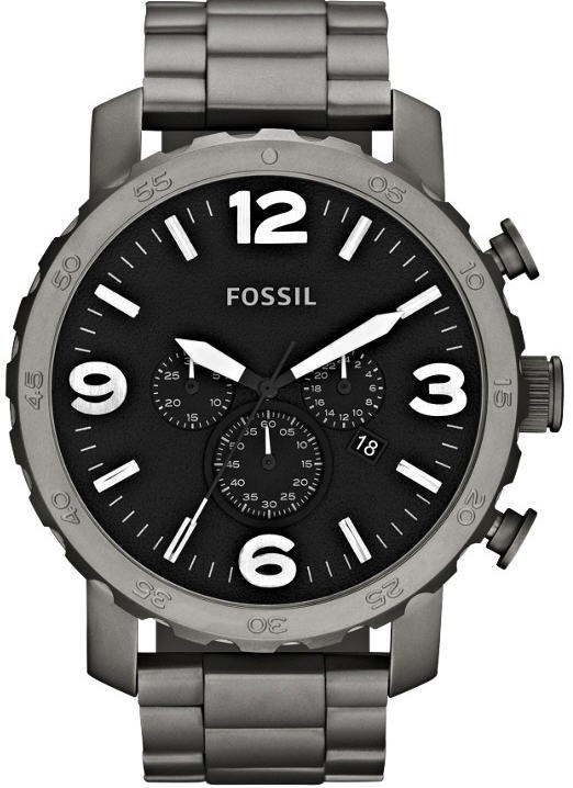 Men's Fossil Nate Titanium Chronograph W