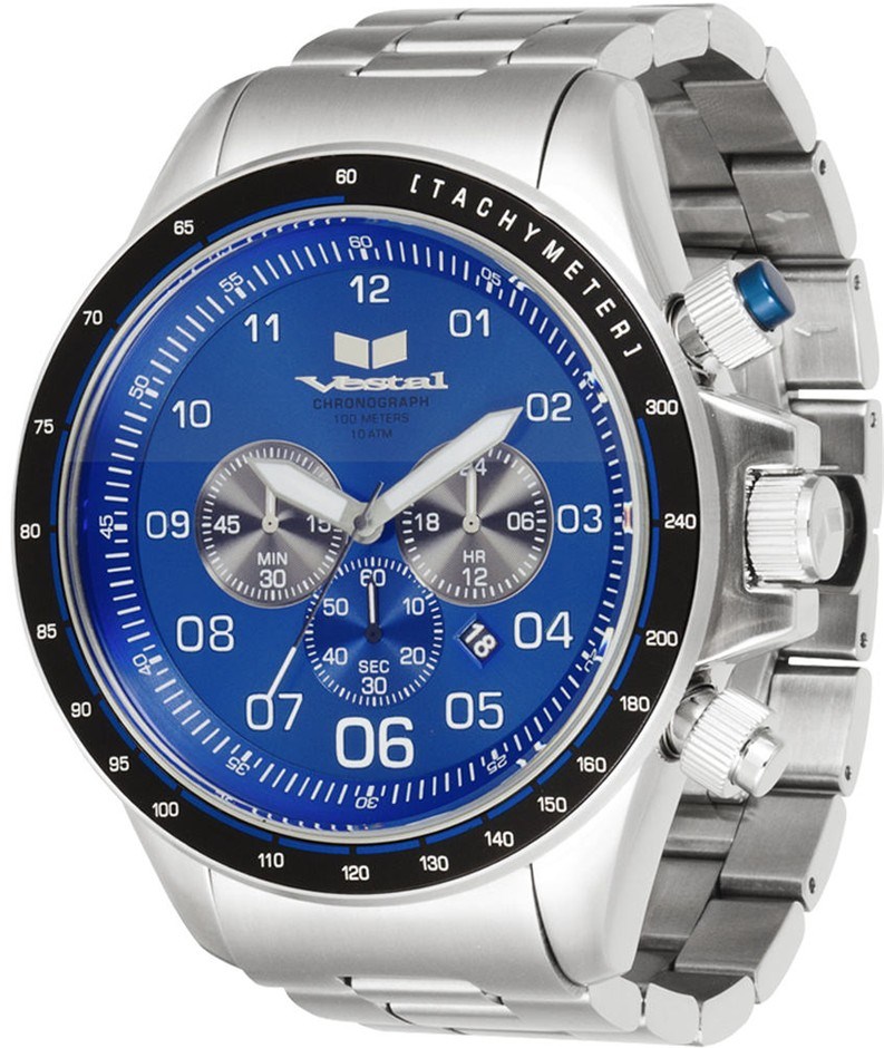 Men's Vestal The ZR-3 Chronograph Steel 