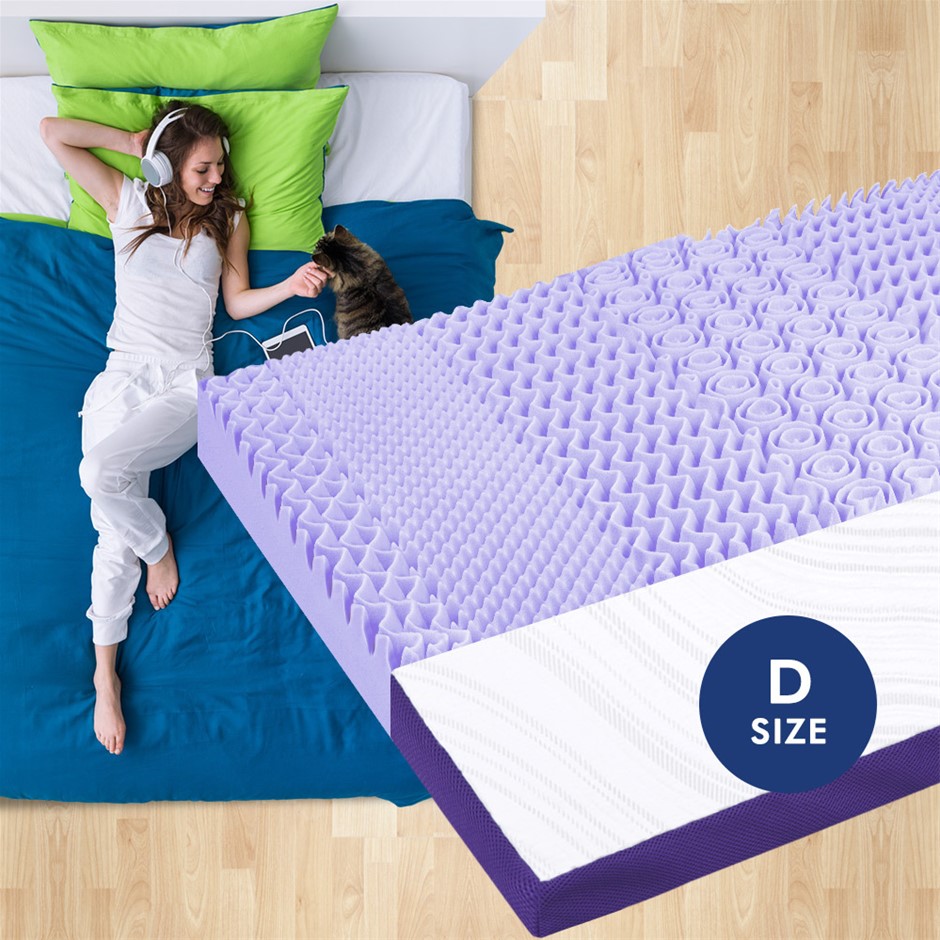Memory Foam Mattress Topper Lavender Aro