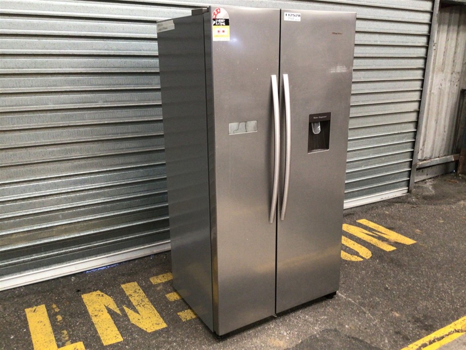 Hisense 624L Side By Side Fridge Auction (00387033953) Grays Australia