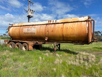 Tri Axle Water Tanker