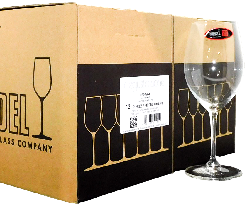Riedel Red Wine Glass 0489/0 (12x Glasses) Auction (012510703639