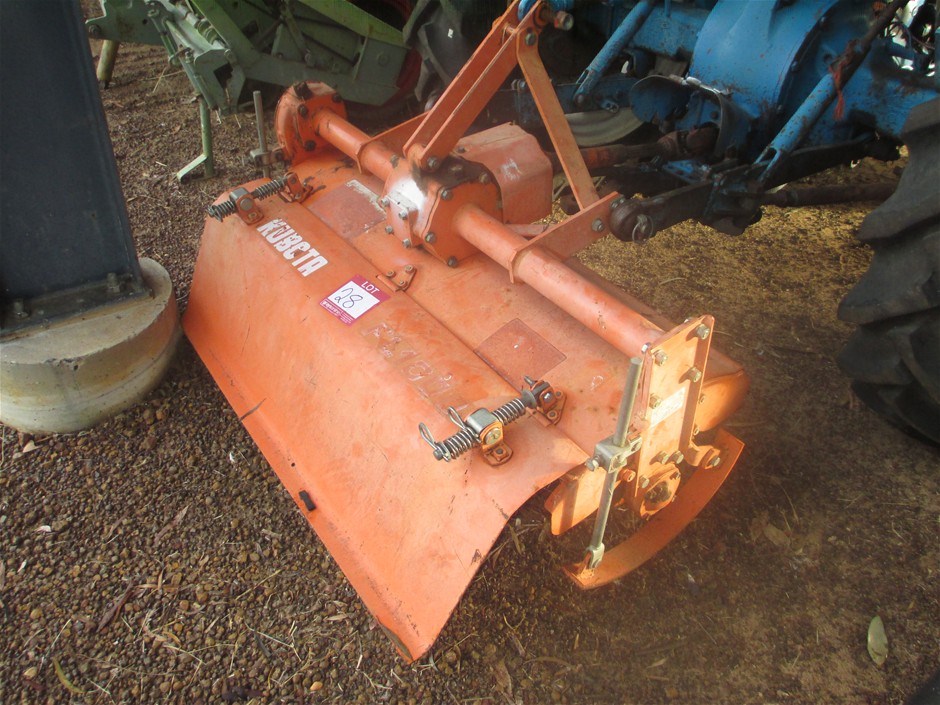 Kubota FL1000 Rotary hoe Auction (00287003665) Grays Australia