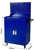 Lockable Mobile Tool Cabinet with Perforated Panel - Blue