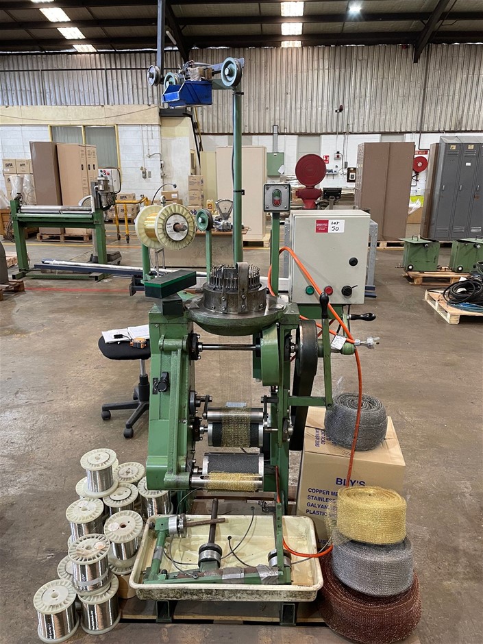 Wire Knitting Machine Auction (00505046268) Grays Australia