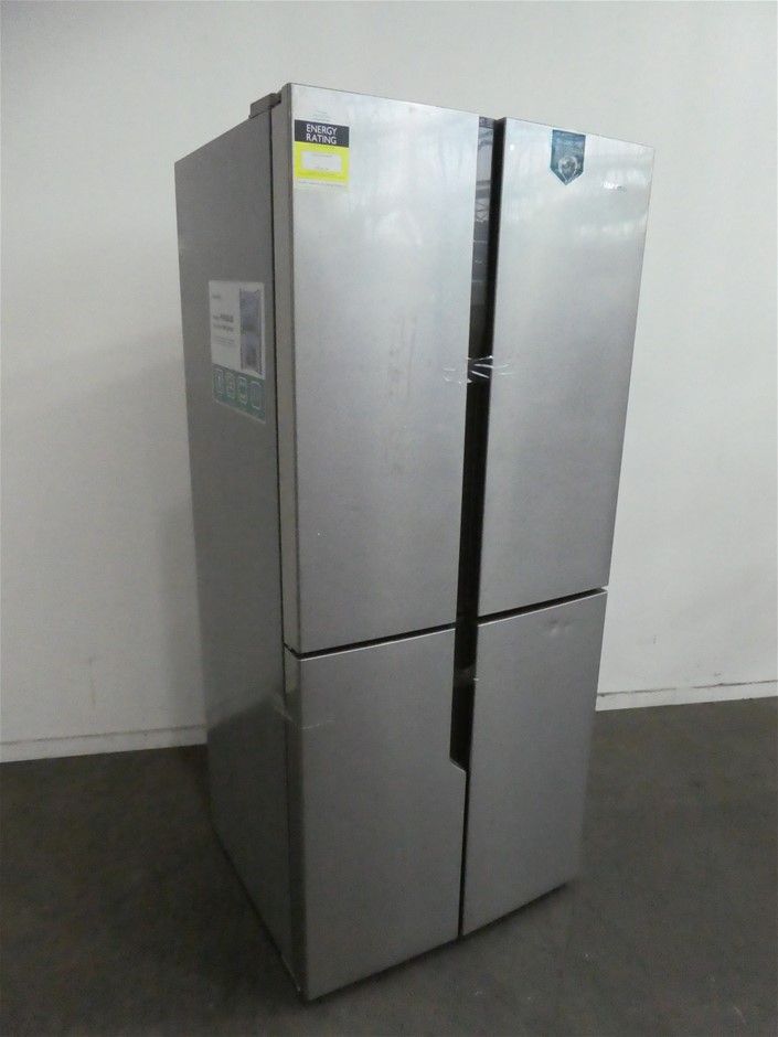 Hisense Stainless Steel 512L French Door Fridge (HR6CDFF512S) Auction