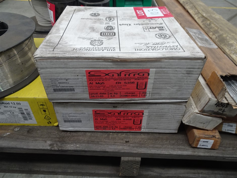 Safra Welding Wire (Pooraka, SA) Auction (0103-8014090) | Grays Australia