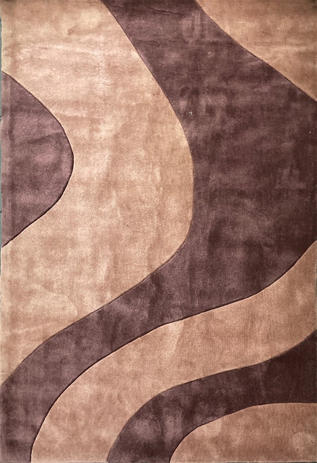 Hand Tuftted Rug Size(cm) 155 X 225 Aprox Auction Australia