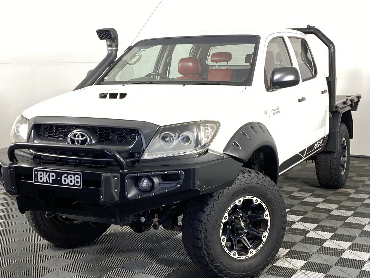 2008 Toyota Hilux Sr 4x4 Kun26r Turbo Diesel Manual Dual Cab Auction 0001 20036690 Grays Australia