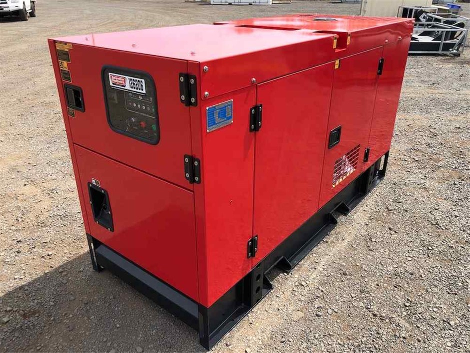 Unused 2021 Silenced 40kVA Generator Auction (00037034938) Grays