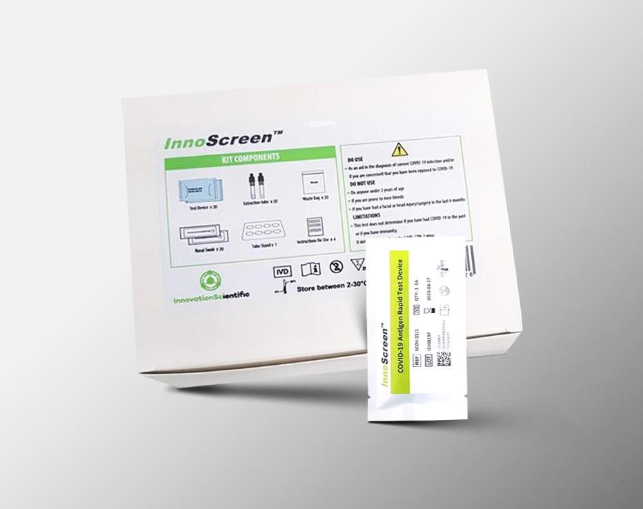 InnoScreen 20 x COVID-19 RAPID ANTIGEN S