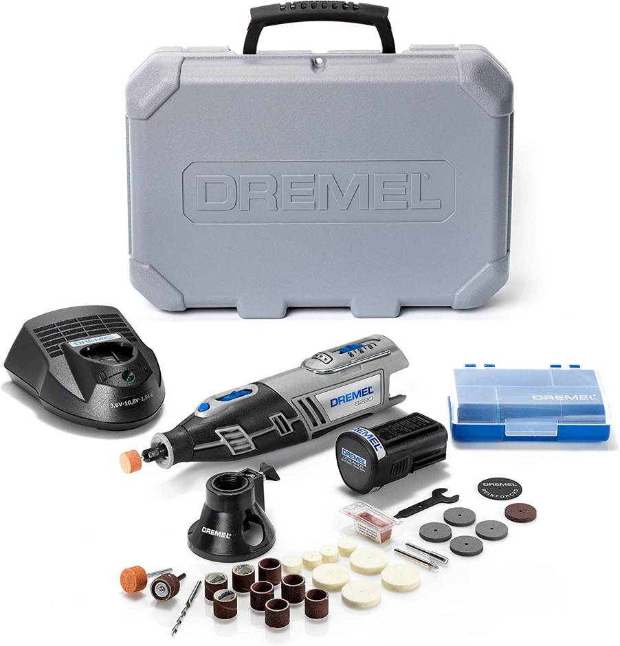 DREMEL 12V Cordless Rotary Multi Tool Kit with 1 Attachment 28