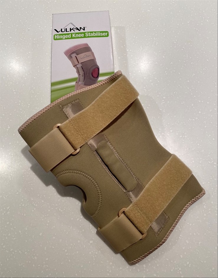 Vulkan Hinged Knee Stabilizing Brace (Bid per unit) Auction (01059034752) Grays Australia