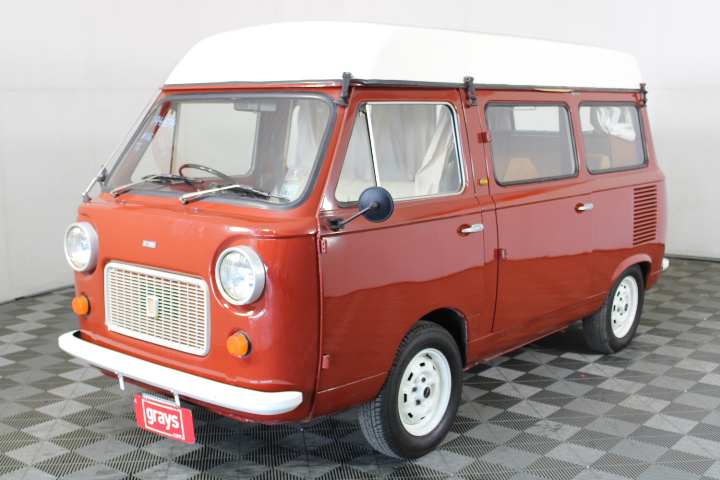 1975 Fiat 850 Manual Pop Top Camper Van Auction (0001-10314813) | Grays ...