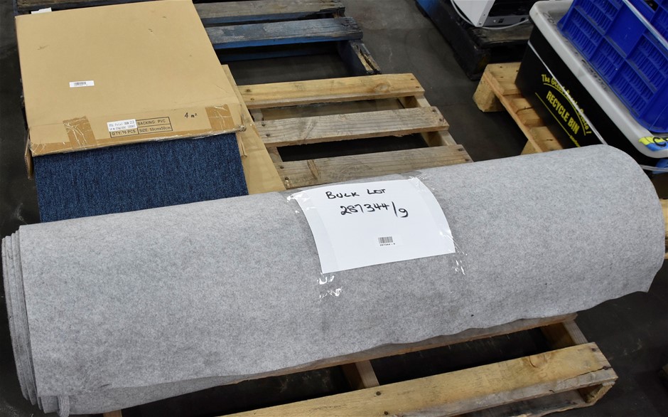 Carpet Floor Tiles & Soundproofing Material Auction (00145047654) Grays Australia