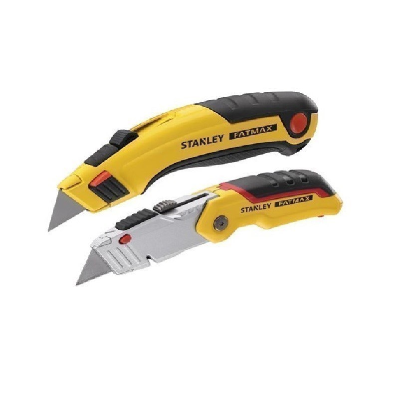 2 x STANLEY FatMax Twin Pack Retractable Knife Sets Buyers Note - Discount