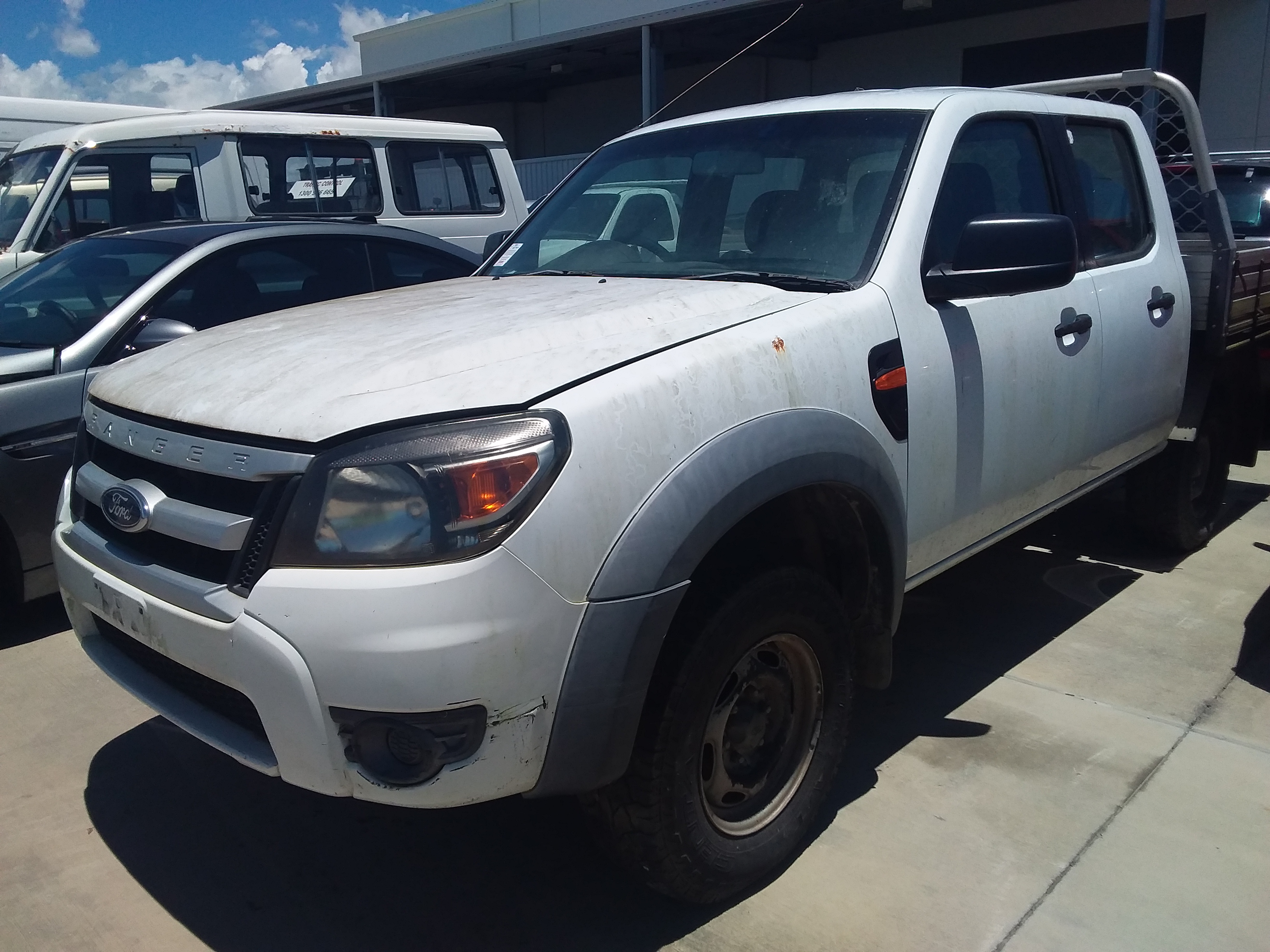 2010 Ford Ranger XL 4X2 PK Turbo Diesel Automatic Crew Cab Chassis