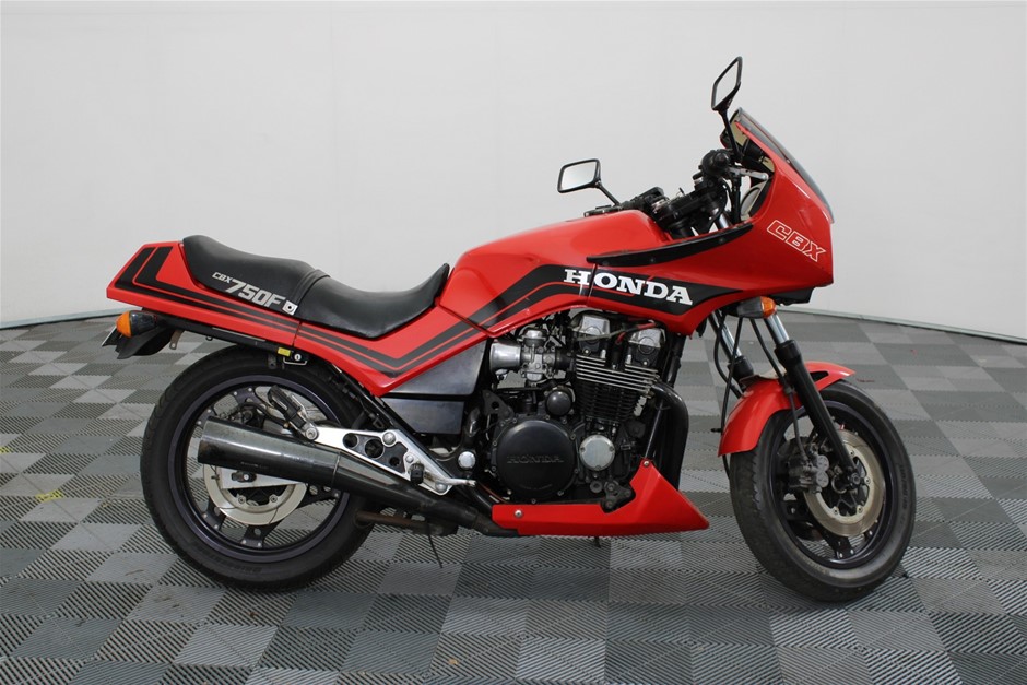 1987 Honda CBX 750 F specifications and pictures