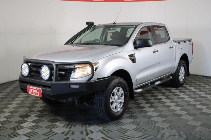 2012 Ford Ranger XL 4X4 PX Turbo Diesel Manual Dual Cab Auction (0001 ...