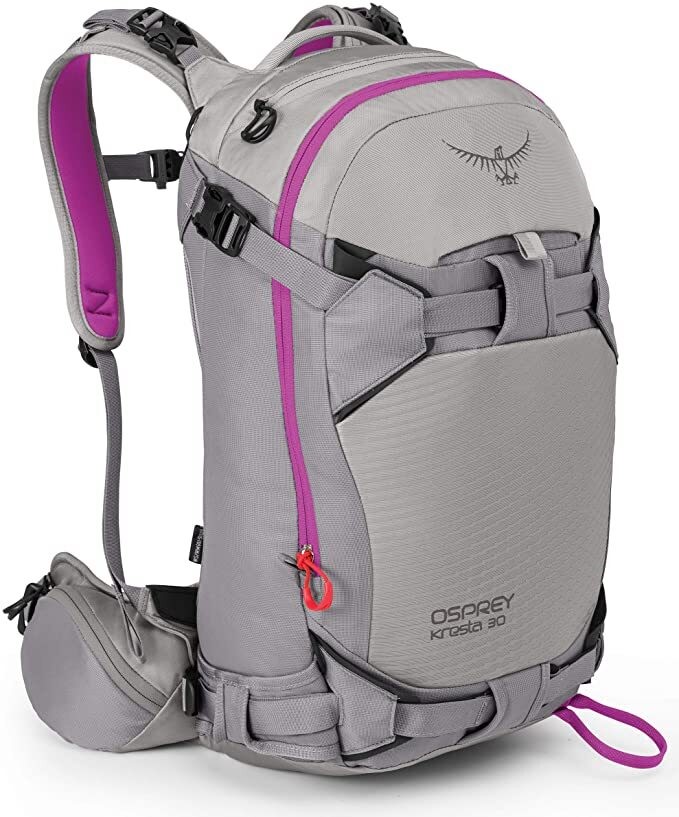 Osprey Packs Women s Kresta 30 Ski Backpack Bag Twilight Grey