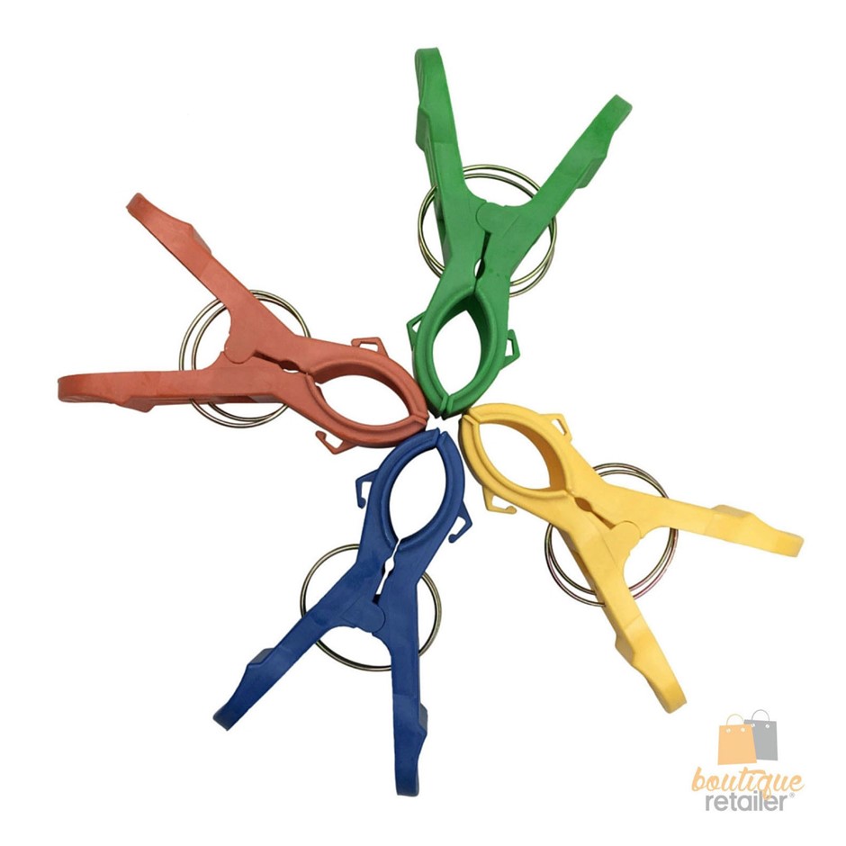 16x JUMBO PLASTIC CLOTHES PEGS Laundry C