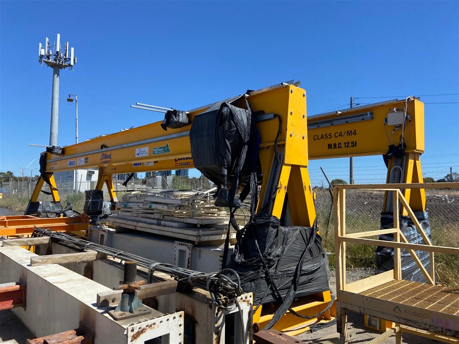 Eilbeck 12.5T Portal Gantry Crane Auction (00033020936) Grays Australia