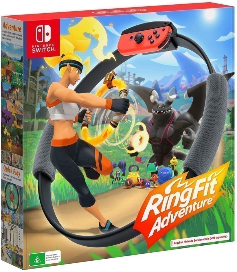 NINTENDO Ring Fit Adventure. Buyers Note - Discount Freight Rates Apply to