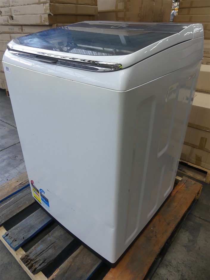 samsung 13kg activ dualwash top load washing machine wa13m8700gv