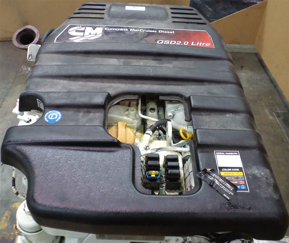 Cummins Mercruiser Diesel QSD 2.0 litre Boat Engine Auction (0002