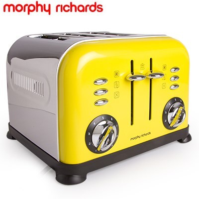 Morphy Richards Accents Yellow 4-Slice T