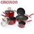Circulon Contempo 5PC Cookware Set - Red/Silver