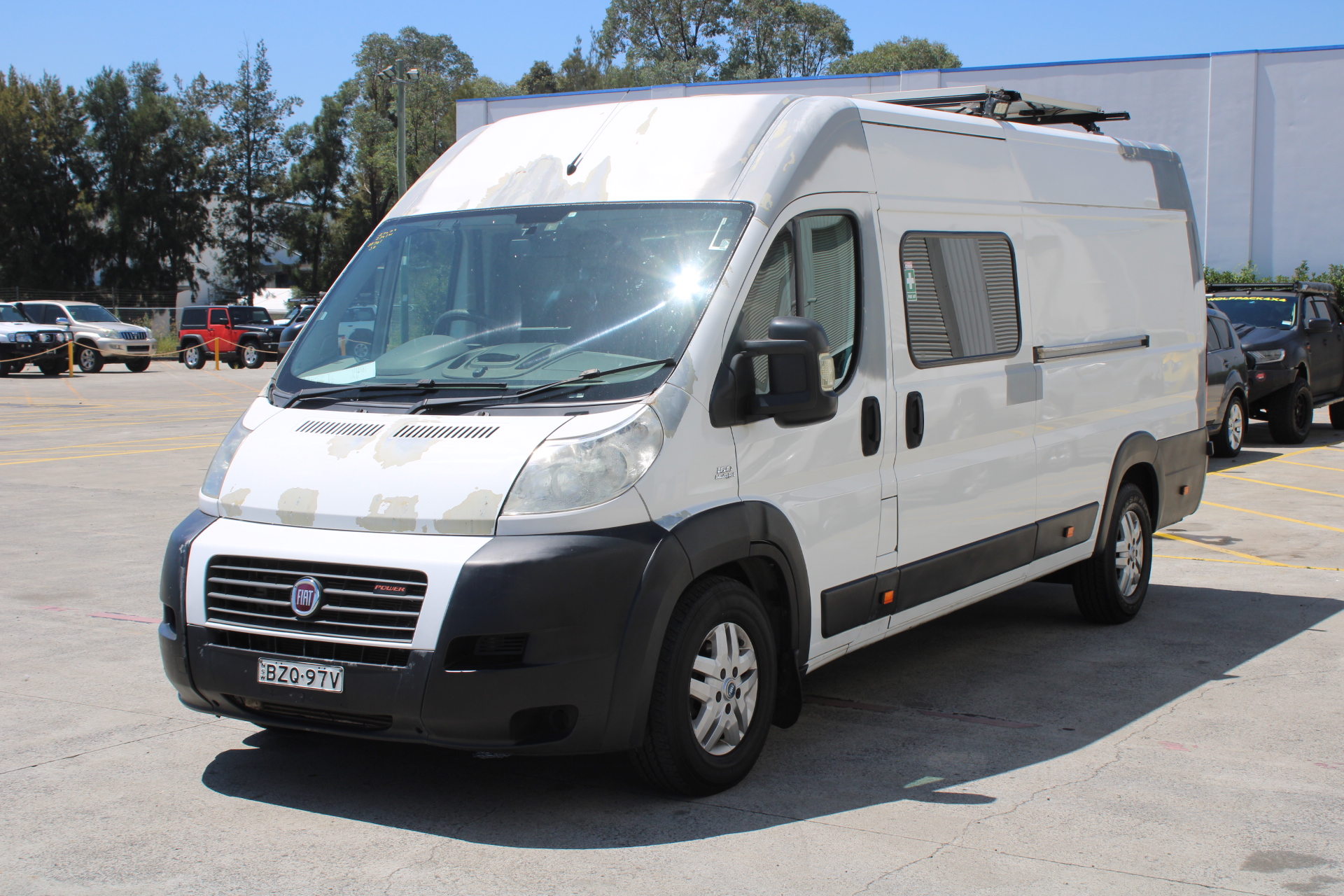 2008 Comp Fiat Ducato Extra Long Wheel Base Medium Roof T Diesel Van Auction 0001 10318025 Grays Australia