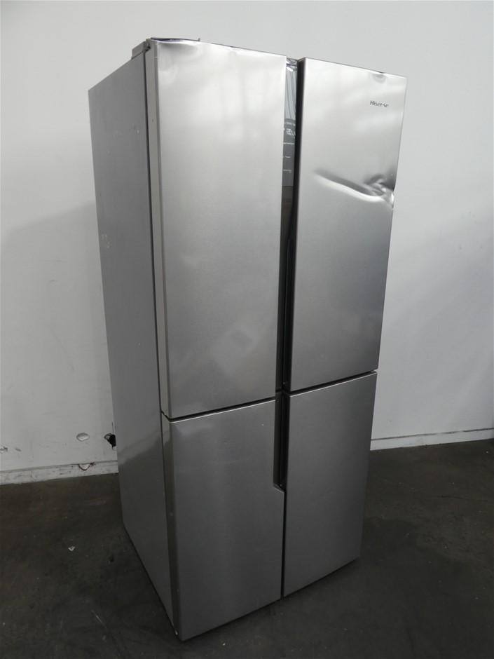Hisense Stainless Steel 512L French Door Fridge (HR6CDFF512S) Auction